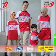 Ready Kaos Kemerdekaan 17 Agustus Baju Seragam Agustusan Couple