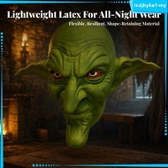[LzdjhykecbMY] Goblin Mask Creepy Creature Mask Realistic Lifelike for Adults, Halloween, Costume Pa