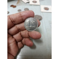 with dot 1988 coin parliament 50 cents.