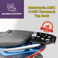 Top Rack For ARIIC 318GT Heavy Duty Motorcycle Monorack Motorsikal Rear Rack
