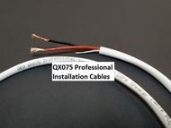 QED QX075 SPEAKER CABLE (10 METERS), PROFESSIONAL INSTALLATION, LOUDSPEAKER CABLE, ATMOS, DTS, DOLBY, HOME CINEMA