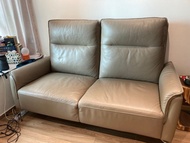 茲曼尼 真皮兩座半梳化