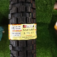 FKR SAFARI TYRE 17 Tubeless Tyre  250-17 275-17 Cutting Tayar scamber Made In Malaysia