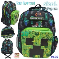 Minicraft Children's School Backpack Minicraft School Backpack Batman Backpack/ Boys' School Backpac