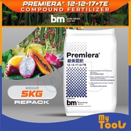Mytools 5KG Behn Meyer Premiera® 12-12-17-2+TE Compound Fertilizer