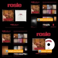 [預售] ROSE ROSÉ - first studio album ’rosie‘ (KR Exclusive Ver.)專輯 小卡 單封 photobook album photocard KR