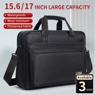 Briefcases For Men Canvas Tote Bag Large Laptop Case 15.6 Inch 17 Inch 14 Inch Computer Bag Work Business Shoulder Office