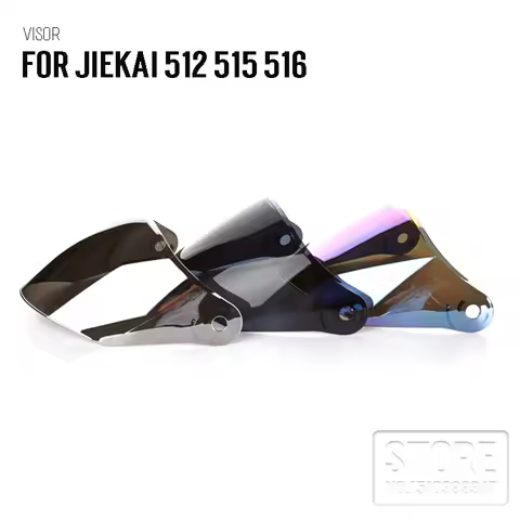 Motorcycle 3/4 Half Helmets VISOR Sunglasses Dust mirror FOR JIEKAI 515 512 516 SLIVER KOCHA MULTICO