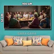 Last Communion Poster Wall Display Size jumboBIG 100x50cm 150x100cm 200x100cm + FRAME