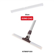 KITIMOP G50-2 Floor Wiper Blade, Replacement Accessory for KITIMOP G50 Floor Wiper Floor Scrubber