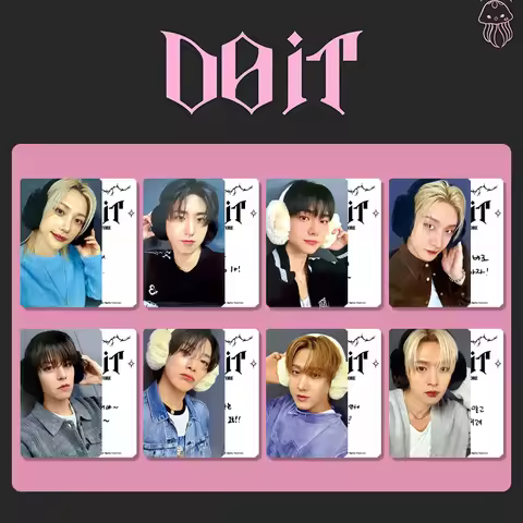 SKZOO Idol Stray Kids DOIT Merch Photocard Album Lomo Cards BANGCHAN FELIX Photobook Collection Card
