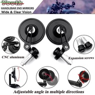 Handlebar End Mirrors For B-King MT07 MT09 MT03 XJ6 R1 R3 CB600F CB1000R Z900 Z750 ER-6F ER-6N V-Str