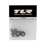 Team Losi Racing 8IGHT-X/E 2.0 Differential Gear & Shaft Set TLR242046