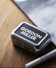 日本 GORDON MILLER 攜帶式 隋身 迷你 煙灰缸 金屬 時尚 單手可開關