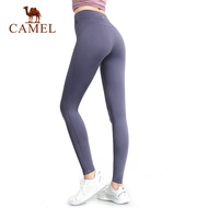 Camel กางเกงวิ่ง ผู้หญิง กางเกงออกกําลังกาย หนา กางเกงกีฬา