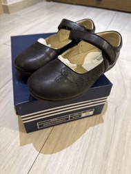 Kidea Black Leather Mary Jane Shoes Size 33