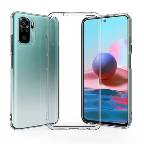 Ultra Thin Silicone Camera ProtectionCase For Xiaomi Redmi Note 10 Pro Clear Case Redmi Note 10S Not