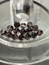 單珠/散珠/頂珠/串珠/水晶珠子 (金草莓單珠 / 超七單珠) 黑毒液 3.5mm