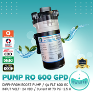 ปั๊มน้ำ RO DIAPHAGM BOOST PUMP RO 300-600 GPD สำหรับเครื่องกรองน้ำ รุ่น FLT (มี 2 ตัวเลือก) 9WAREE