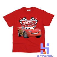 Cars LIGHTNING MCQUEEN Childrens T-Shirt