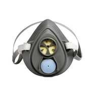 3M 3200 หน้ากากครึ่งหน้าชนิดไส้กรองเดี่ยว ขนาดกลาง