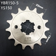 YS150 Motorcycle chain sprocket for YBR150-5 motorcycle sprocket/Front Engine Sprocket  14T15T 16T  