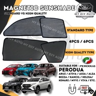 PERODUA MAGNETIC SUNSHADE ATIVA AXIA BEZZA ARUZ VIVA KANCIL KENARI KELISA MYVI ALZA MYVI WITH CLIP