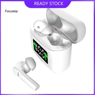 FOCUS Bluetooth 52 Waterproof Headset with Microphone Noise Reduction LED Display