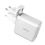 Iwalk 60w Pd &amp; Qc 3.0 2-port w(Au/uk/usa/eu) Plugs