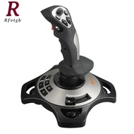 USB Gamepad Controller-2113 Pro Flight Simulator Joystick Ergonomic Handle for PC for Various Flight