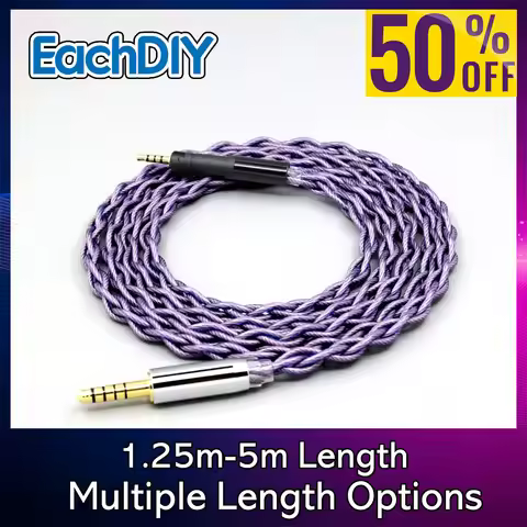 Type2 1.8mm 140 cores litz For Sennheiser HD599 HD569 HD 560S HD559 hd560s 7N OCC Headphone Cable 82