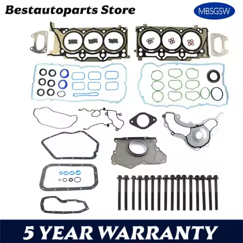 Engine Parts Cylinder Head Gasket Set & Bolt Fit 3.6 L V6 Gas ERB ERC For Jeep Chrysler Dodge Grand 