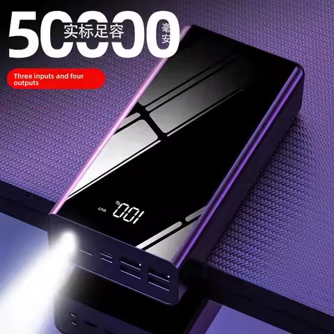Power Bank 50000mAh 30000mAh 20000mAh 10000mAh for IPhone Android Phone High - Quality and Large - C