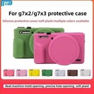 FOR Canon G7X3 case G7X2 silicone cover G7X Mark II III camera bag lens cap anti-dust anti-fall