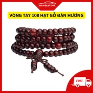 Bracelet 108 Sandalwood Beads 6mm Pray Mala Buddha Meditation - Statue Decoration And Bracelet