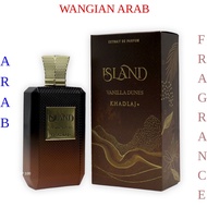 KHADLAJ ISLAND VANILLA DUNES Perfume Minyak Wangi - 100ML Eau De Parfum Made By KHADLAJ