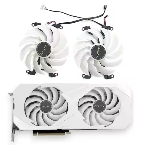 Suitable for Galax GeForce RTX 3060 3060Ti 3070 3070Ti EX White Graphics Card Cooling Fan 102MM GFY1