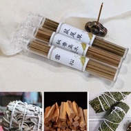 【M'SIA SHIP OUT 24HRS】 White Sage Incense Stick Holder Sandalwood Palo Santo Cedar Aromatherapy 鼠尾草天