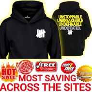Super Premium: Undefeated Unstoppable Statement Mens Casual Trending Summer Long Sleeve Jacket Hoodi