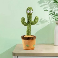 Talking Toy Dancing Cactus Doll Speak Talk Sound Record Repeat Toy Kawaii Cactus Toys Children Kids