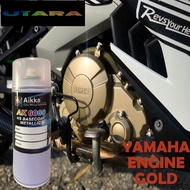 [Cover Engine Paint Gold Matt Y5046/AK139233]Cat 2K AIKKA Cover Engine Tahan Panas DIY Cat Tin Spray