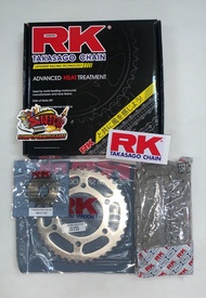 โซ่สเตอร์ EXCITER ชุดRK 428/122-14-40/42 เลือกได้ 1ชุด3ชิ้น RK