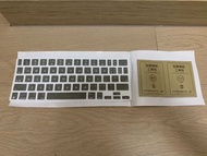 iPad Magic Keyboard 精妙鍵盤 灰色仿皮 按鍵貼紙