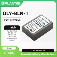 Puantes BLN-1 EM1 EM5 EP5 EM5II M2 Mark II PEN-F Olympus Camera Battery Battery Charger