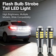 Flash Tail Strobe Lampu LED T15 W16W Non-flash Light Bulb Flash Motorcycle Car Reverse