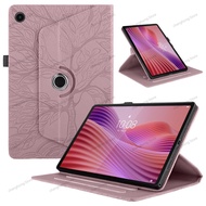 Etui For Lenovo Tab 10.1 2025 TB311FU Case Embossed 360 Rotating Stand Tablet Funda For K10 2nd Gen/