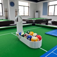 Billiard Ball Setter with Handle One-Press 9-Ball Tray with Lever Pool Table Accessory Manual Lightw
