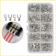 KOK 320 Pcs Tin-Plated-Copper Wire Crimp Fork End Cable Lugs Crimp Connector