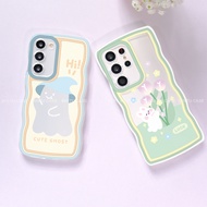 Wavy case for Oppo Reno8T 5G Reno8 5G A3s A31 A5 A9 2020 A54 5G A74 5G A57 A77s Reno6z reno6(5G) ren