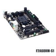 Gigabyte GA-F2A68HM-S1 Motherboard with Backplate DDR3 Socket FM2/FM2+ 16G A68 A68H A68 Used
